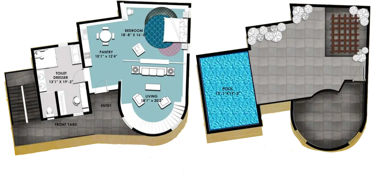 Opulenz First floor Layout